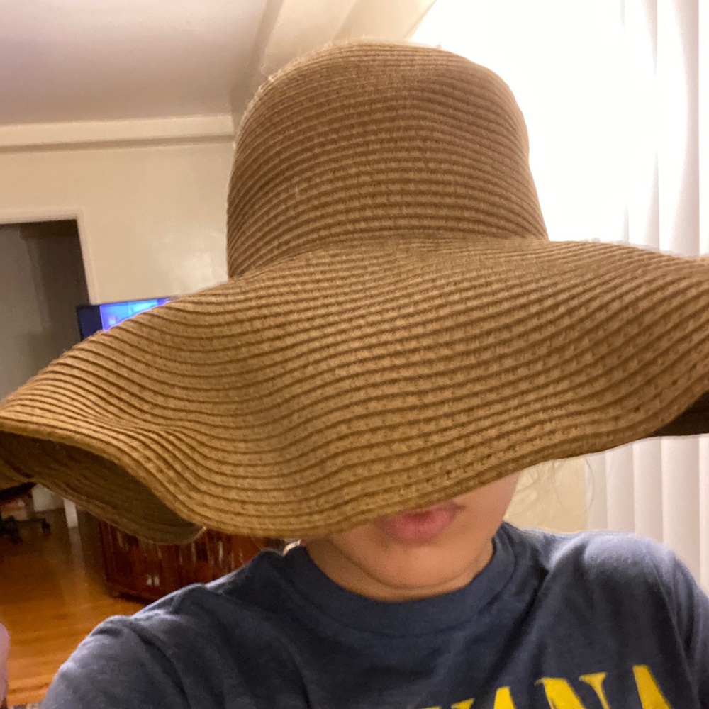 Woven Floppy Sun Hat